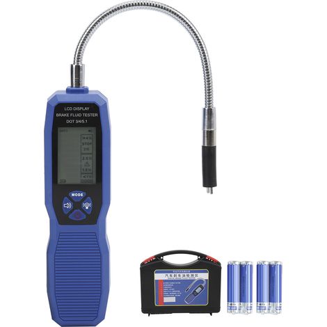 Testeur de liquide de frein à affichage LCD haute précision pour DOT3/DOT4/DOT5.1 (1/5)
