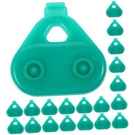 30pièces Clips De Toile Ombrage Réutilisables Pour Jardinage Fixations Stables Pour Bâches Filets De Végétaux Pour Créer Des Espaces Extérieurs Ombre (1/5)