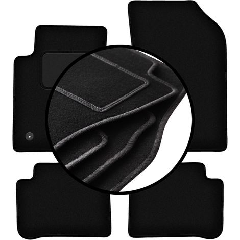 Set completo di tappetini in velluto per: Citroen C3 III hatchback (2017-)