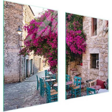 GLASSCHUTZPLATTE FÜR KÜCHE 65x52 STREET