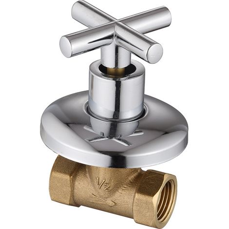 1/2"-Absperrventil mit Gewinde - 13315510F