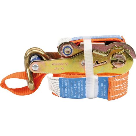 Trinquete Amarre TOYA 82380 (2uds): Sujeción 1000/2000daN, 35mm, 8m, Carga Segura