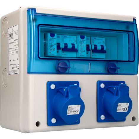 CUADRO CON BASES, CABLEADO Y PROTECCIONES SOLERA 1311A-I85 (1/3)