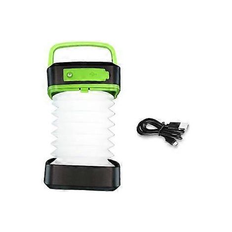 Kompakte, tragbare Solarlaterne für Outdoor-Abenteuer, 2-in-1-Design: Laterne und Taschenlampe mit zwei Lademethoden, 3 Lichtmodi