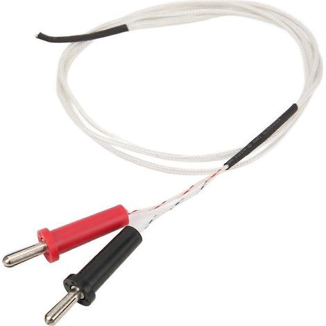 UA23 Temperaturfühlerkabel 4 mm Thermoelementsensor -50 bis 400 °C Doppelkopf-Thermoelement mit großem Messbereich