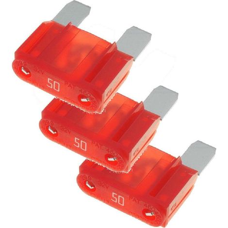 3x Maxi Fusibles 50A 29mm Littlefuse
