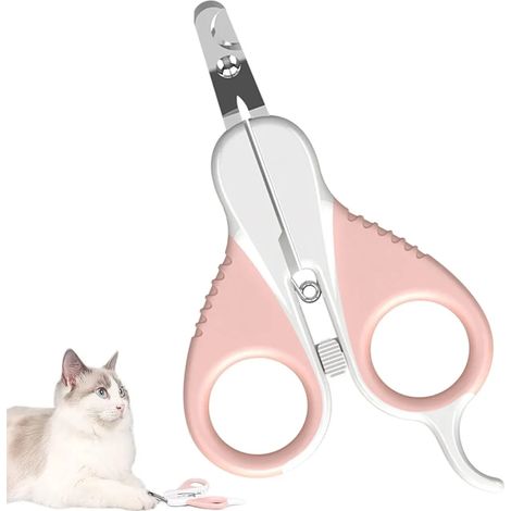 Krallenscheren für Haustiere, Pflegewerkzeuge für Haustiere, Sicherheitskrallenscheren, ergonomische Zehennagelscheren (1/5)
