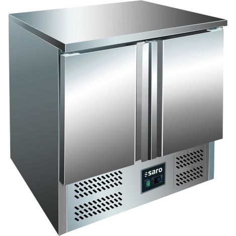 Table réfrigérée - 2 portes - Inox - 215L - Saro
