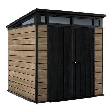 [GEBRAUCHT] B-Ware Keter Gartenhaus Gerätehaus Gartenhütte Signature Collection Fußboden Braun