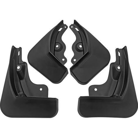 Mudguards for XPeng P5 2021 vehicles - front and rear wheel fenders, soft rubber mudguards.--DTEKGAZ