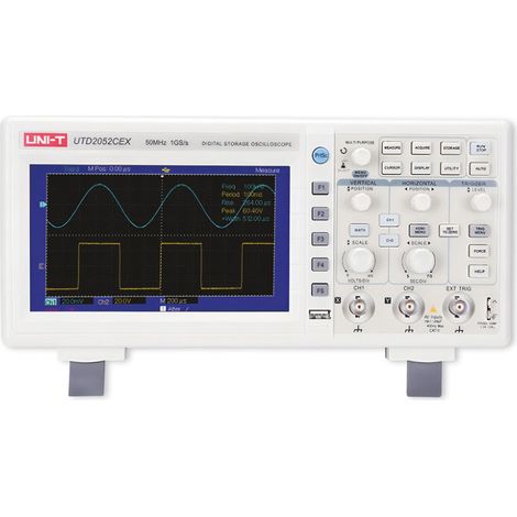 UNI-T Speicher-Oszilloskop UTD2052CEX+, 2 Kanal, 50 MHz (1/2)