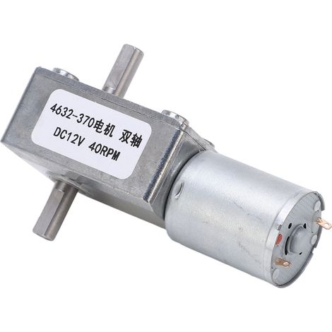 Moteur à engrenages DC12V 40 tr/min 4632-370, réducteur compact pour bricolage, usage industriel et automatismes, équipement d'origine, haute précision, vente en gros. (1/5)
