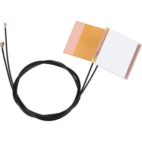 Lot de 2 antennes WiFi intégrées IPEX 1 et IPEX G1 pour ordinateur portable, signal stable 2,4 GHz/5 GHz, 46 cm. (1/5)