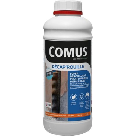 Dérouillant pour supports métalliques 1L – Élimine rouille ferreux – Phosphatation à froid – Fabrication française (1/3)