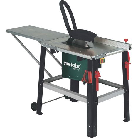 Kit scie circulaire sur table Metabo TKHS 315 C - 2,8 DNB avec lame de scie en métal dur (24 dents), pour courant triphasé Carton