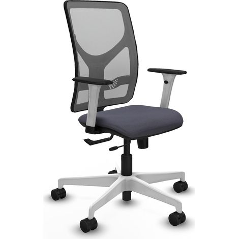 Silla de oficina piqueras y crespo Motilla blanco espuma alta densidad (1/2)