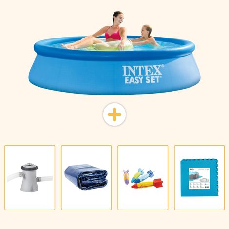 Intex Piscine Easy Set Ronde - 244x61 cm - 5-pièces S229 (1/5)