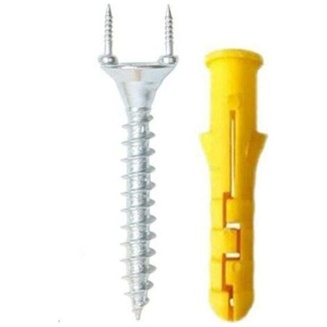 50pcs Seamless Nails Double Head Screws Solid Wood Skirting Seamless Nails Foot Line Securi Nails (1/5)