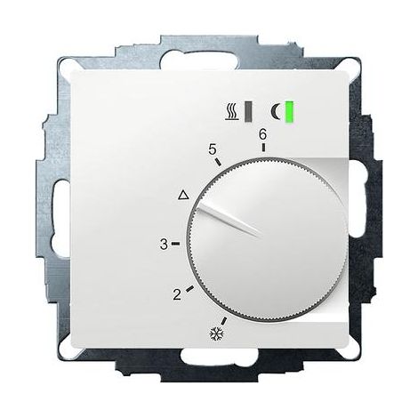 Termostato empotrado Eberle UTE 2500 blanco 55 mm