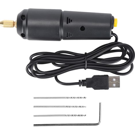 Perceuse Électrique USB pour Bijoux - Outil de Gravure et Perçage DIY (1/5)