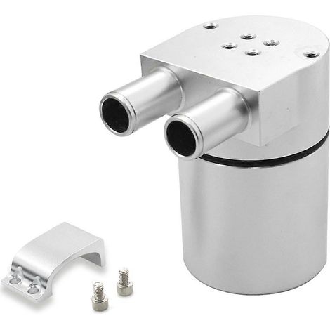Réservoir d'huile moteur, pot respirant pour BMW 335i N54, couleur argent (1/5)
