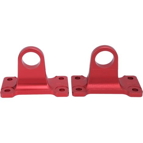 Manille d'arc de remorque, petit crochet métallique de remplacement pour Land Rover Defender 2020 2021 rouge 2 pièces (1/5)
