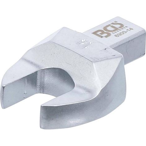 Clé Plate 14 mm - Empreinte 9 x 12 mm - Acier Résistant - Précision et Durabilité, Pro - D-Work