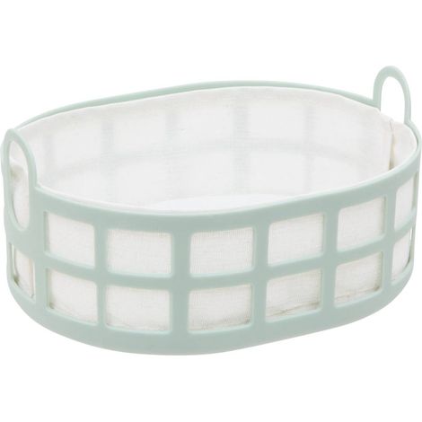 Cestino per il pane poly ovale, l. 24 cm, verde - 5five (1/3)