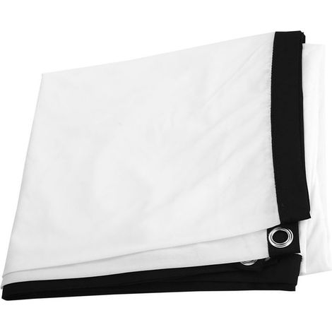 Écran de Projection Mobile 100 Pouces 16:9 HD pour Cinéma Maison - Support Portable (60-100 Pouces)