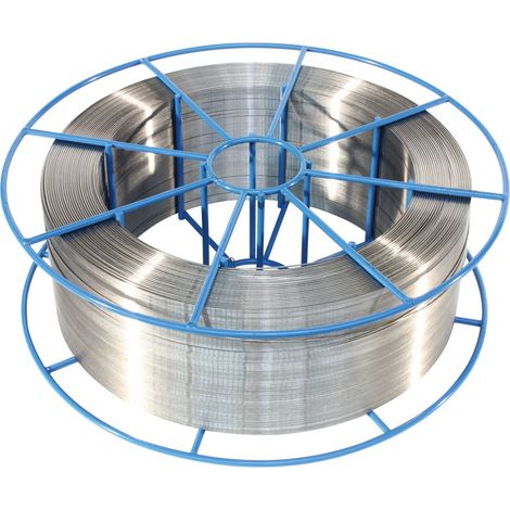 ELMAG CR-NI-Schweißdraht (V4A) 1.4430, D 300 / 1,0 mm / 15 kg (Preis per Rolle) (rost- u. säurebeständig) (1/3)