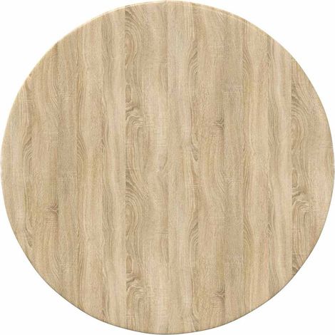 Maison Exclusive - Tischplatte Sonoma-Eiche Ø 50 x 1,5 cm Holzwer