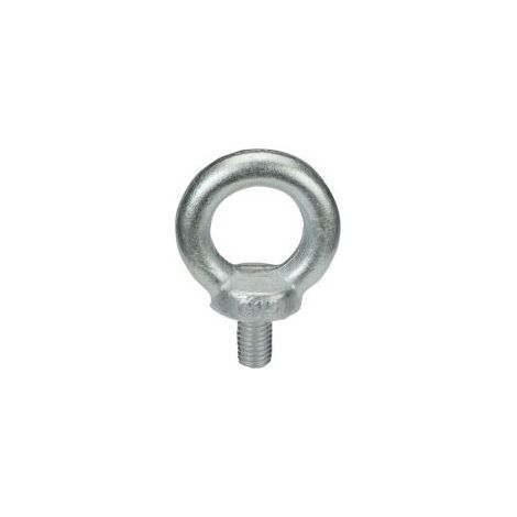 Tornillo con anillo DIN 580, C 15 E, galvanizado M8 HP VE 50 (por 50)