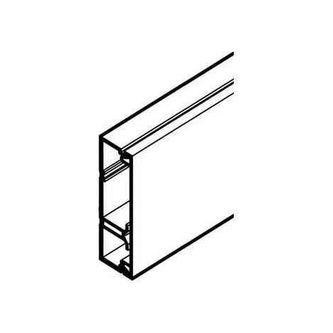 Moulure rehau axis mini PVC ignifuge 200 cm 2 compartiments