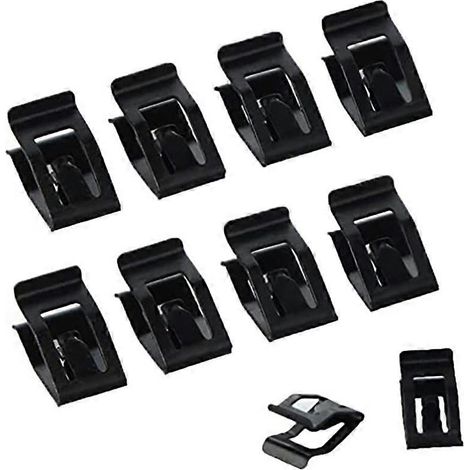 20 clips de fixation métalliques pour voiture, garnitures de tableau de bord et de console, accessoires auto, climatisation (1/5)