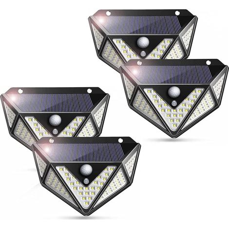 Lampe solaire grand angle à 100 LED (1/5)