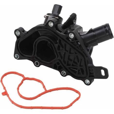 Applicable Boîtier Thermostat d'eau liquide de refroidissement moteur pour Kadjar Twingo Clio Megane Duster Dokker Lodgy Kangoo Express Koleos Arkana Talisman Captur Juke 1,3 TCe 110600260R 2822033000 (1/2)