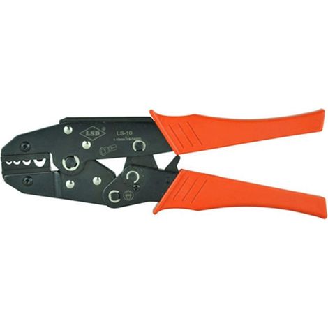 Pince à dénuder Outil de sertissage manuel for liaisons de câbles non isolées de 1-10mm² Pl Pince à sertir for tuyau à cliquet manuelle (1/3)