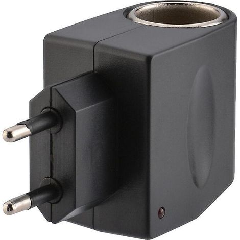Adaptateur allume-cigare pour voiture, convertisseur de puissance 220 V vers 12 V (1/5)