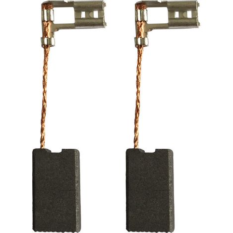 2x Schleifkohlen 5mm x 10mm 510mm Kohlebürsten Motorkohlen für Bohrhammer Stemmhammer Motor ersetzt Bosch 1617014124 GBH 4 PBH 300 E