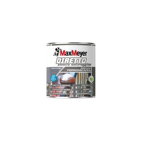 4 x MAX DIRETTO ANTIRUG ACQUA FERR GRIGIO ANTR 0,75 L