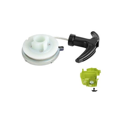 Kit de démarreur à lanceur pour souffleur dorsal RY38BPVNM RY38BPEMCVNM, remplacement, lot de 2 pièces, plastique et métal, blanc. (1/5)