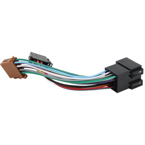 Adaptateur faisceau ISO autoradio stéréo pour Peugeot 106 206 306 307 405 406 607, kit câblage audio voiture (1/5)