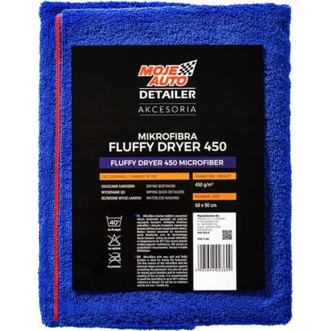 023609 mi coche - detallador Secador de microfibra suave 450 g/m2 60x90 cm (1/5)