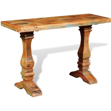 Console Table d'appoint - Meuble d'entrée Bois de récupération massif BV848795 - BonneVie (1/5)