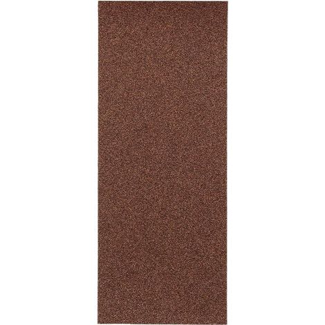 Bandes Abrasives - 10 Pièces - Corindon - Grain 40 - Bois Et Métal - 93x230 Mm (1/5)
