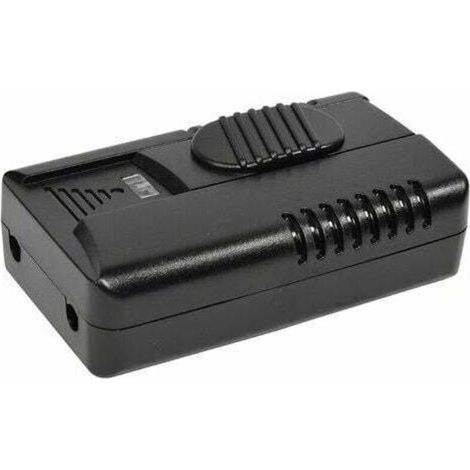 PA Variateur à pied à curseur 150W 230V noir – Compatible LED – Protection par fusible 1.6A – Installation facile sur prise standard (1/5)