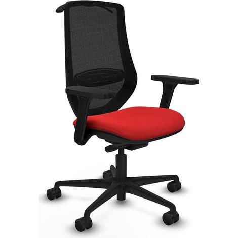 Piqueras y Crespo Mardos traslack Silla de oficina roja