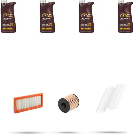 Kit tagliando 3 FILTRI e 4L OLIO compatibile con Opel Astra L 1.6 165kw Dal 2022 (1/4)