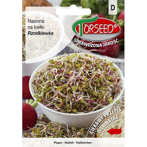 Semi di germogli di ravanello 20 g - Torseed