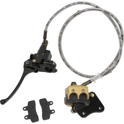 Hauptbremszylinder für Vorderradscheibenbremse mit Ersatzbremsbelag für Jetmomo 50cc 70cc 90cc 110cc 125cc Dirt Bike (1/5)